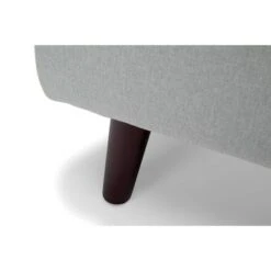 Tufted Fabric Mid-Century Modern Storage Ottoman & Walnut Legs Light Gray - OFM 19 Tufted Fabric Mid-Century Modern Storage Ottoman & Walnut Legs Light Gray - OFM -Ottomans Official Shop unnamed file 10014