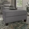 Stockton Storage Ottoman Herringbone Fabric - Bush Furniture Beige -Ottomans Official Shop unnamed file 10113