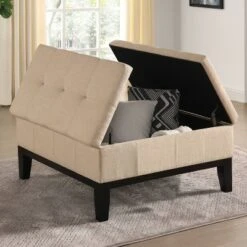 Darragh Split Lift Up Lid Storage Ottoman - HOMES: Inside + Out Gray -Ottomans Official Shop unnamed file 10132