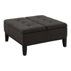 Darragh Split Lift Up Lid Storage Ottoman - HOMES: Inside + Out Gray -Ottomans Official Shop unnamed file 10136