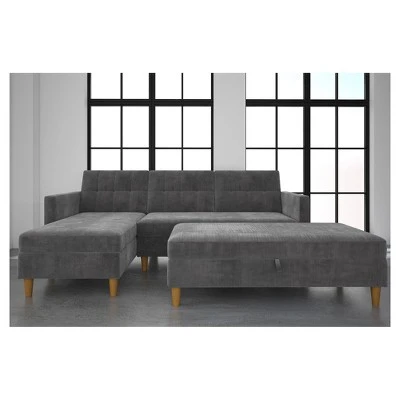 DHP Hartford Storage Ottoman - Dorel Home Products Black 13 DHP Hartford Storage Ottoman - Dorel Home Products Black – Image 12