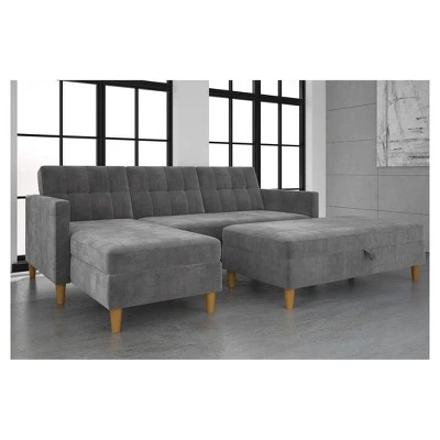 DHP Hartford Storage Ottoman - Dorel Home Products Black 14 DHP Hartford Storage Ottoman - Dorel Home Products Black – Image 13