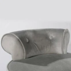 22.5" Lena Wood and Upholstered Vanity Stool - Hillsdale Furniture Pink -Ottomans Official Shop unnamed file 10304