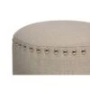18.5" Laura Round Backless Upholstered Vanity Stool Light Linen Gray - Hillsdale Furniture -Ottomans Official Shop unnamed file 10312