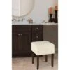 Bellamy Backless 18" Vanity Stool - Brown - Hillsdale Furniture -Ottomans Official Shop unnamed file 10314