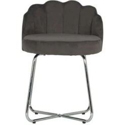Catalina Metal Vanity Stool Dark Gray - Hillsdale Furniture -Ottomans Official Shop unnamed file 10320