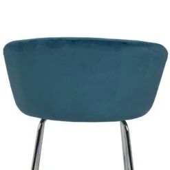 Marisol Metal Vanity Stool Blue - Hillsdale Furniture -Ottomans Official Shop unnamed file 10339