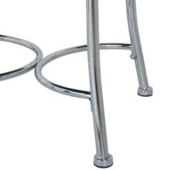 18" Venice Metal Backless Vanity Stool with Faux - Hillsdale Furniture Black Crystal/chrome 17 18" Venice Metal Backless Vanity Stool with Faux - Hillsdale Furniture Black Crystal/chrome -Ottomans Official Shop unnamed file 10452