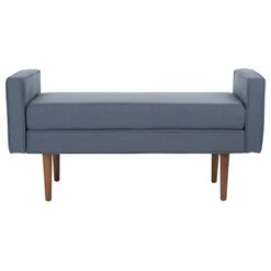 Henri Mid-Century Bench - Safavieh Cream/walnut -Ottomans Official Shop unnamed file 1110