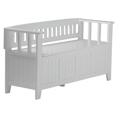 Normandy Solid Wood Entryway Storage Bench - Wyndenhall Distressed Gray 10 Normandy Solid Wood Entryway Storage Bench - Wyndenhall Distressed Gray – Image 8