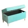 Kids' Diva Decorative Storage Bench - HomePop Aqua 1 Kids' Diva Decorative Storage Bench - HomePop Aqua -Ottomans Official Shop unnamed file 1169