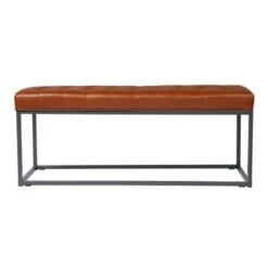 Perscon Upholstered Hallway Bench - Aiden Lane Brown -Ottomans Official Shop unnamed file 1193