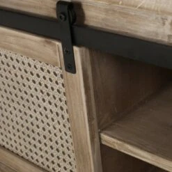 Niemi Rustic Storage Bench with Cushion Beige/ Natural/Black - Christopher Knight Home -Ottomans Official Shop unnamed file 1205