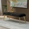 Capernaum Faux Fur Bench - Christopher Knight Home White -Ottomans Official Shop unnamed file 1218