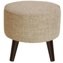 Riverplace Round Cone Leg Ottoman - Project 62™ Cream Dot -Ottomans Official Shop unnamed file 126