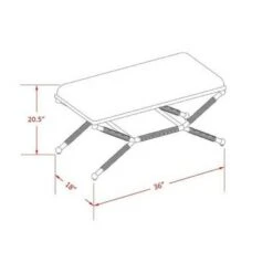 Pascoe Campaign Bench - Linon Linen 15 Pascoe Campaign Bench - Linon Linen -Ottomans Official Shop unnamed file 138