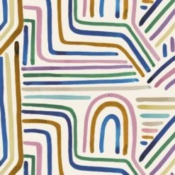 Storage Bench Rainbow Strokes Ochre - Skyline Furniture -Ottomans Official Shop unnamed file 1401