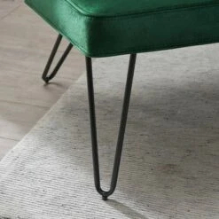 47" Chequeset Minimalist Bench Settee Emerald - Christopher Knight Home -Ottomans Official Shop unnamed file 1434