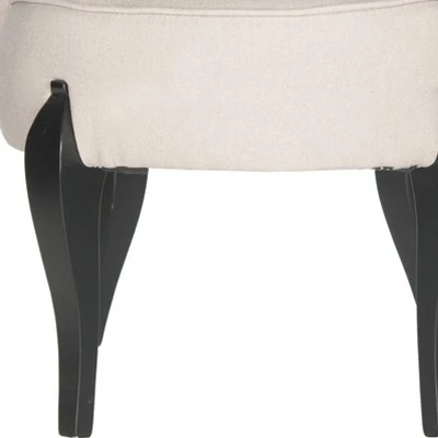 Mora Vanity Stool Taupe - Safavieh 6 Mora Vanity Stool Taupe - Safavieh – Image 4