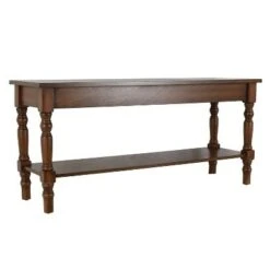 Decor Therapy Charlie Bench with Shelf - Décor Threapy Pine -Ottomans Official Shop unnamed file 1446
