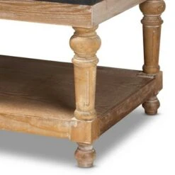 Linda Linen Fabric Upholstered Washed Wood Storage Bench - Baxton Studio Gray -Ottomans Official Shop unnamed file 1465