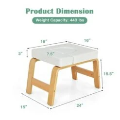 Costway Yoga Headstand Bench Thick Pad for Workout Relieve Fatigue Body Building -Ottomans Official Shop unnamed file 1478