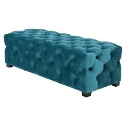 Piper Tufted Rectangular Ottoman Bench - Christopher Knight Home Light Gray -Ottomans Official Shop unnamed file 1485