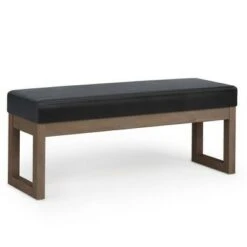 Large Madison Ottoman Bench - WyndenHall Midnight Black 18 Large Madison Ottoman Bench - WyndenHall Midnight Black -Ottomans Official Shop unnamed file 1541