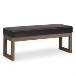 Large Madison Ottoman Bench - WyndenHall Midnight Black 19 Large Madison Ottoman Bench - WyndenHall Midnight Black -Ottomans Official Shop unnamed file 1542