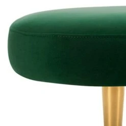 Corinne Velvet Oval Bench Emerald - Safavieh 11 Corinne Velvet Oval Bench Emerald - Safavieh -Ottomans Official Shop unnamed file 1645