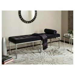 Xavier Bench - Black - Safavieh