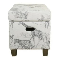 Kids' Jungle Storage Bench - HomePop -Ottomans Official Shop unnamed file 1755