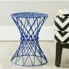Charlotte Wire Stool Dark Blue - Safavieh -Ottomans Official Shop unnamed file 178