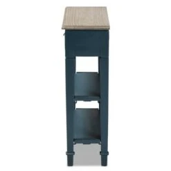 Dauphine Spruce Finished Wood Accent Console Table Blue - Baxton Studio 17 Dauphine Spruce Finished Wood Accent Console Table Blue - Baxton Studio -Ottomans Official Shop unnamed file 1808