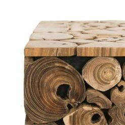 Jefferson 18" Accent Stool Hardwood/Light Oak/Black - Safavieh -Ottomans Official Shop unnamed file 183