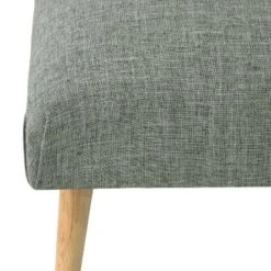 Bench with Cone Legs in Zuma Charcoal - Threshold™ -Ottomans Official Shop unnamed file 1845
