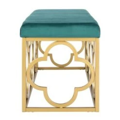 Fleur Rectangle Bench - Safavieh Gray/gold 14 Fleur Rectangle Bench - Safavieh Gray/gold -Ottomans Official Shop unnamed file 1880