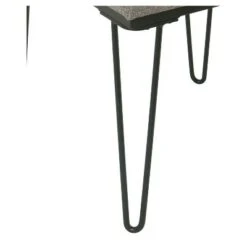 Mid Mod Square Stool Metal Hairpin Leg - Gray - HomePop -Ottomans Official Shop unnamed file 189