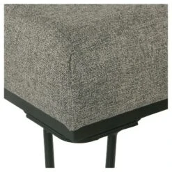 Mid Mod Square Stool Metal Hairpin Leg - Gray - HomePop -Ottomans Official Shop unnamed file 190