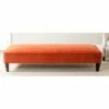 Harlow Lounging Bench - Pumpkin - Safavieh 2 Harlow Lounging Bench - Pumpkin - Safavieh -Ottomans Official Shop unnamed file 1931