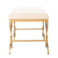 Juliet Rectangular Bench - Safavieh Emerald/gold 14 Juliet Rectangular Bench - Safavieh Emerald/gold -Ottomans Official Shop unnamed file 1937