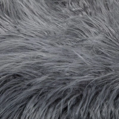 Olivia & May Contemporary Iron Bench Gray - Olivia & May 4 Olivia & May Contemporary Iron Bench Gray - Olivia & May – Image 2