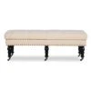 50" Isabelle Bench - Linon Pink -Ottomans Official Shop unnamed file 1981