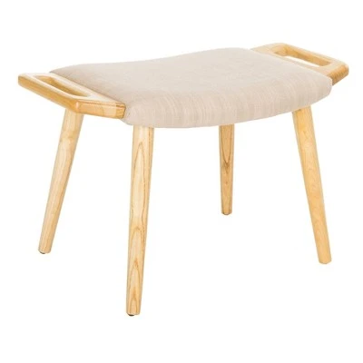 Yara Bench Beige - Safavieh 4 Yara Bench Beige - Safavieh – Image 2