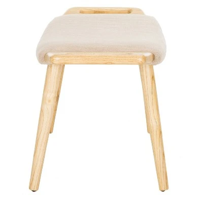 Yara Bench Beige - Safavieh 5 Yara Bench Beige - Safavieh – Image 3