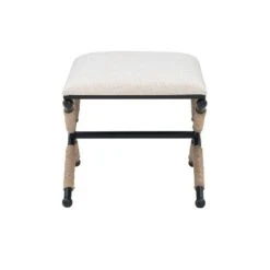 Ashburn Campaign Accent Stool - Linon Buff Beige 13 Ashburn Campaign Accent Stool - Linon Buff Beige -Ottomans Official Shop unnamed file 20