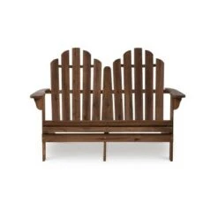 Adirondack Double Bench Acorn Finish - Linon
