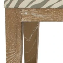 Zambia Bench - Zebra - Safavieh -Ottomans Official Shop unnamed file 2098