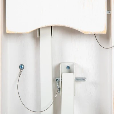 Flash Furniture HERCULES Series 8' x 12'' Solid Pine Folding Farm Bench with 3 Legs 8 Flash Furniture HERCULES Series 8' x 12'' Solid Pine Folding Farm Bench with 3 Legs – Image 6