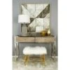 Olivia & May Modern Faux Fur Stool Gold - Olivia & May -Ottomans Official Shop unnamed file 2144